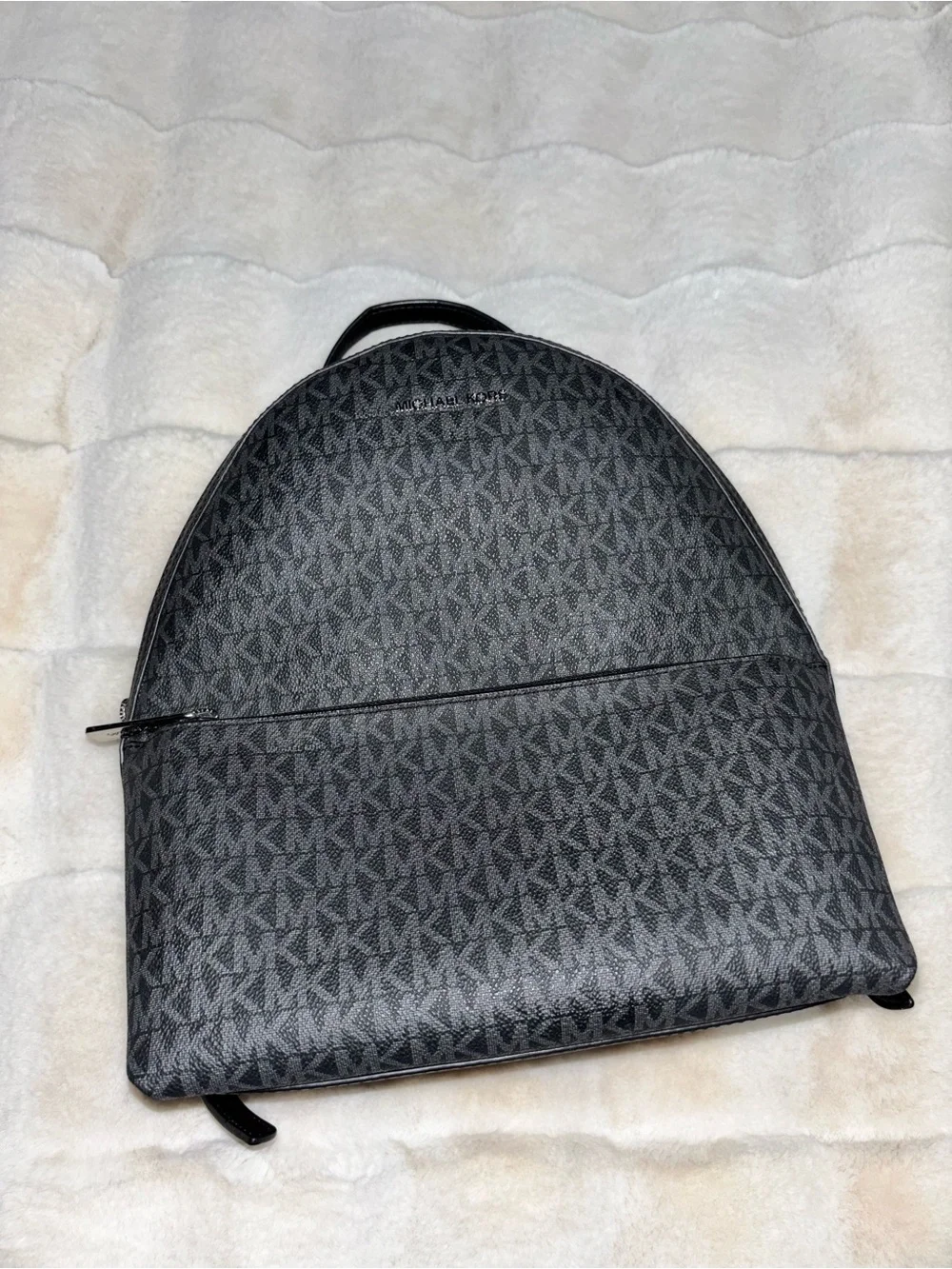 Michael Kors  Black Logo Backpack